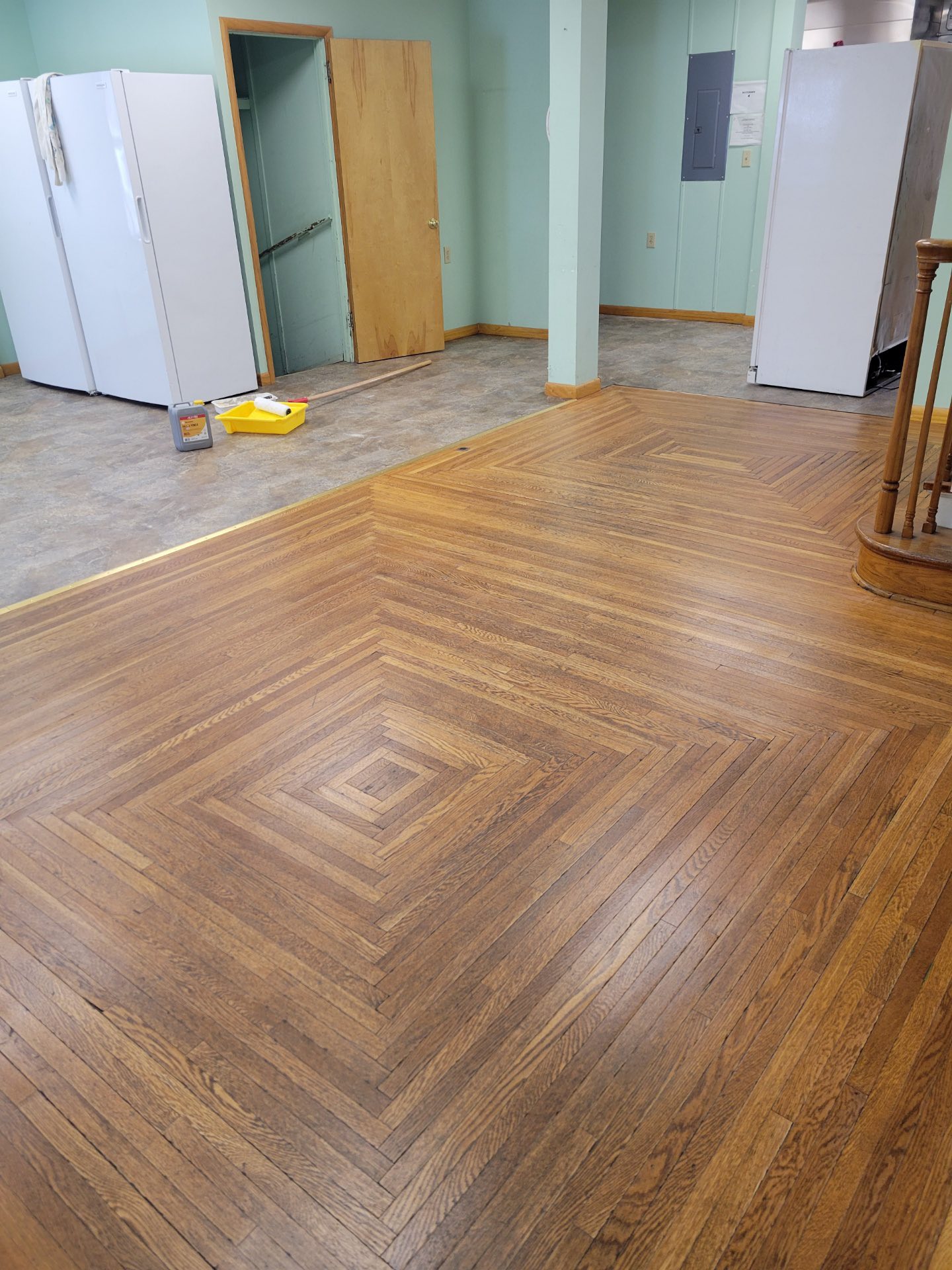 LVP flooring throughout a Frackville home